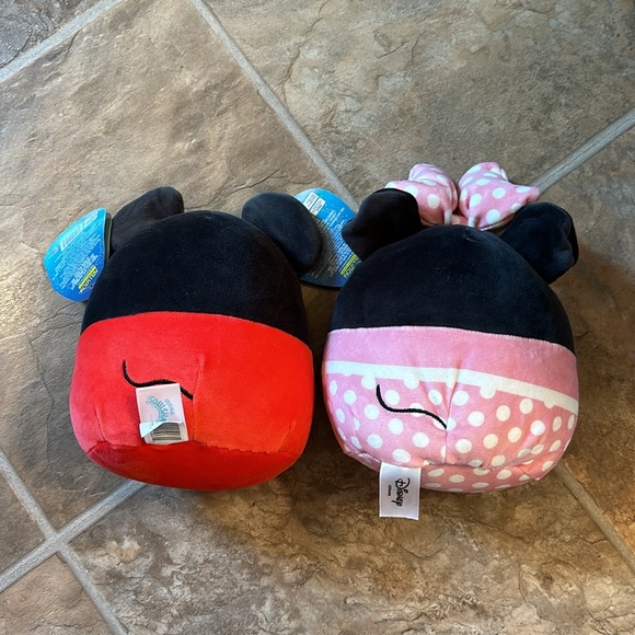 NWT Disney squishmallows Minnie and Mickey Mouse - Picture 2 of 2